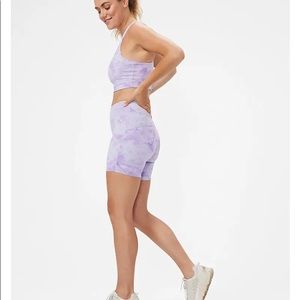 Outdoor Voices TechSweat 6” Short in Maypop Tiedye